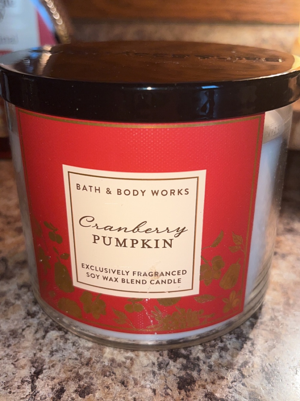 Bath & Body Works Cranberry Pumpkin candle
